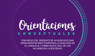 Orientaciones Conceptuales: Equidad de Género