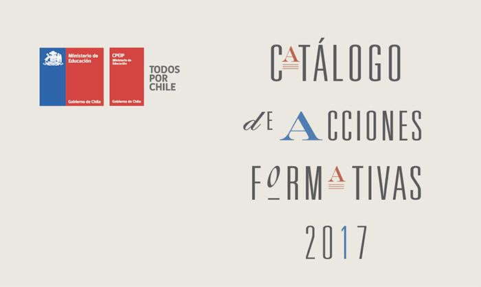 Catálogo de acciones formativas 2017 del CPEIP
