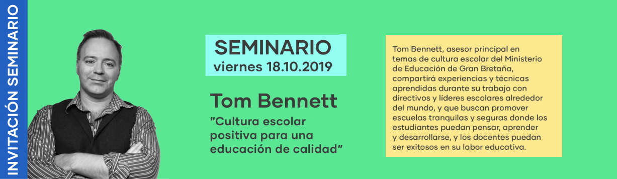Participa en el seminario sobre Cultura Escolar positiva para una educación de calidad