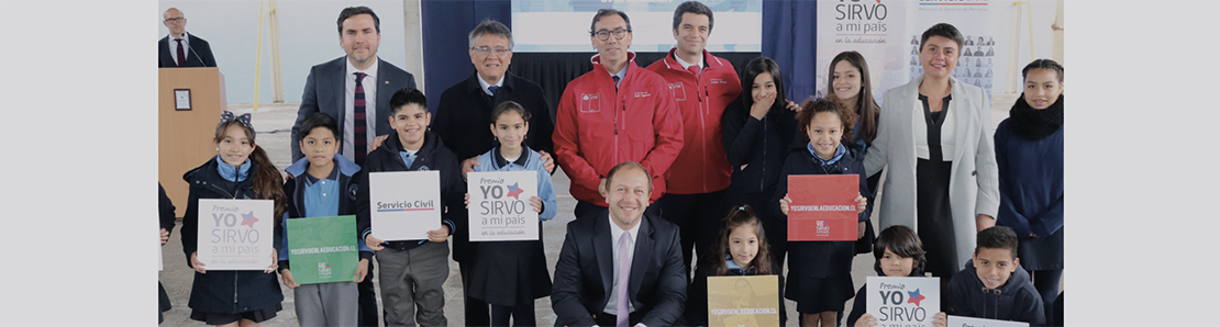 Mineduc y Servicio Civil lanzan Premio #YoSirvoEnLaEducación