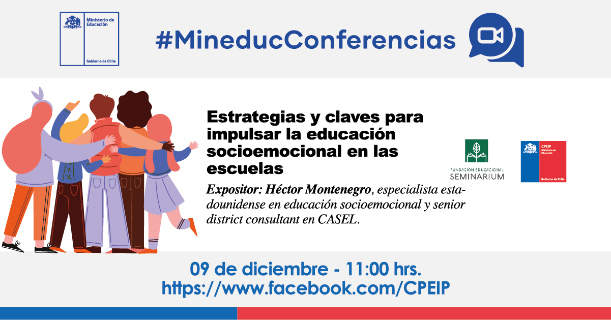 [Conferencia] Experto internacional en educación socioemocional brinda nueva charla gratuita para la comunidad docente